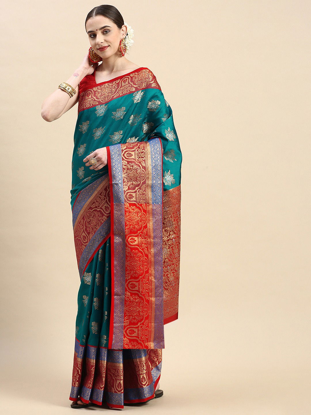 Kumkum 2 By Policona Silk Kanchipuram Saree Catalogue